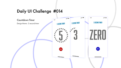 DailuUI 014 adobe xd app countdown countdown timer dailyui dailyuichallenge design timer ui ux