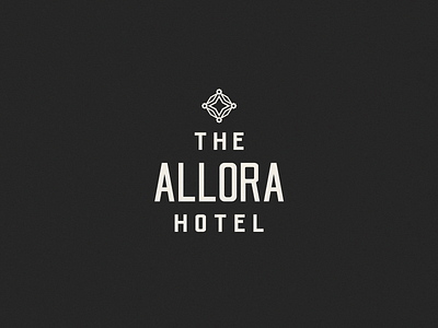 The Allora Hotel branding custom font custom type design fonts graphic design hotel hotel branding hotel logo illustration illustrator logo logotype luxury retro type typeface typography vintage