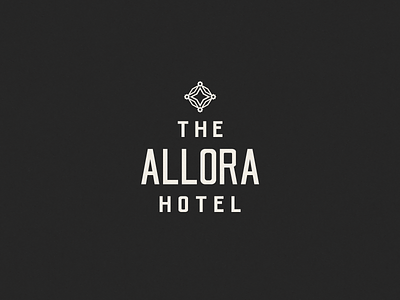 The Allora Hotel branding custom font custom type design fonts graphic design hotel hotel branding hotel logo illustration illustrator logo logotype luxury retro type typeface typography vintage
