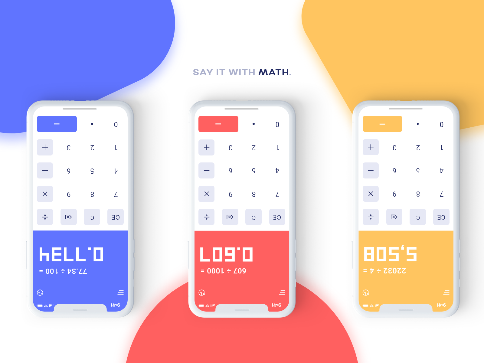 Example of Daily UI #004 • Calculator