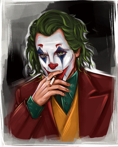 joker procreate art art character design illustration illustration art illustrator painting procreate procreate art procreateapp vector