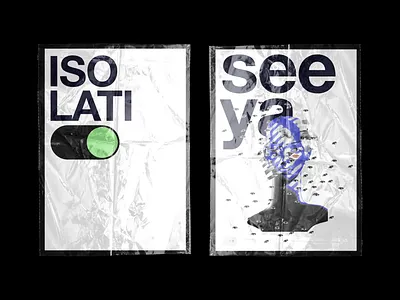 Posters for International Triennial “The 4th Block" branding collage art design editorial graphic design illustration poster print type art typography