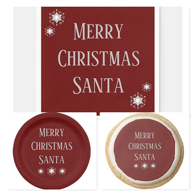 Merry Christmas Santa christmas collection santa santa clause zazzle