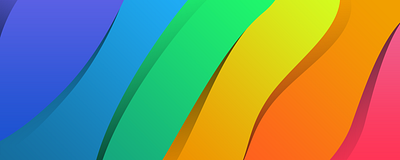 Color Stripes illustration minimal
