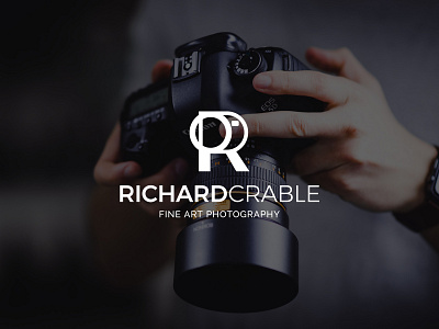 Richard Crable - Fine art photography LOGO CONCEPT branding design design 2020 inspiration logo logo 2020 logo design logo inspiration photography logo photography logo design vector