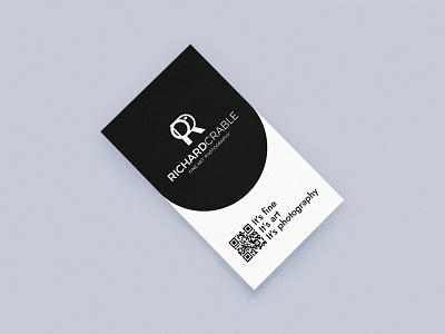 Richard Crable - Fine art photography LOGO CONCEPT branding business card business card design design design 2020 inspiration logo logo 2020 logo design logo inspiration photo logo photographer logo vector