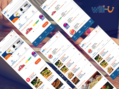 App Willi U app app design app ios branding delivery delivery app delivery service identity ui ui ux ui design ux ux ui ux design