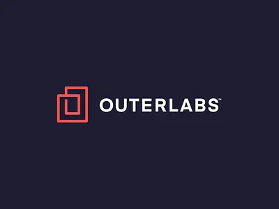 Outerlabs Logo abstract animation brand branding building design geometric icon icons idenity illustration logo logos type typography vector