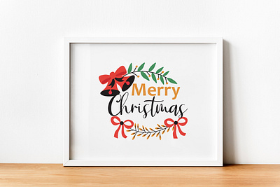 Badge Logo Merry Christmas background badge banner calligraphy card celebration christmas design gold greeting holiday illustration invitation label lettering merry text typography vector vintage