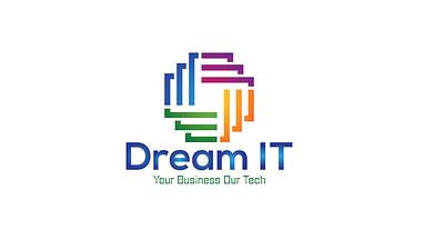 Dream IT logo branding design flat logo vector