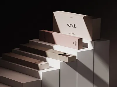 Sencie Branding & Packaging branding illustration logo logotype minimal packaging design visual identity