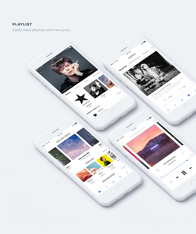 Music App UI Concept app design concept design ui