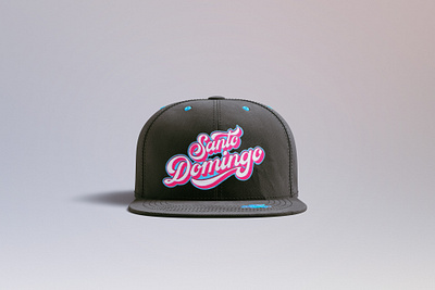 Santo Domingo - Caps calligraphy details lettering music cover procreate santo domingo textures