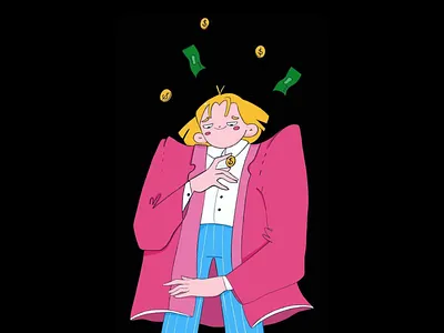 Obsession character character design design girl character girl illustration illustraion illustration person procreate