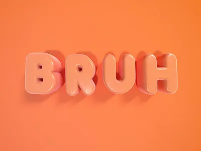 Bruh Moment balloon balloons bruh bruh moment orange