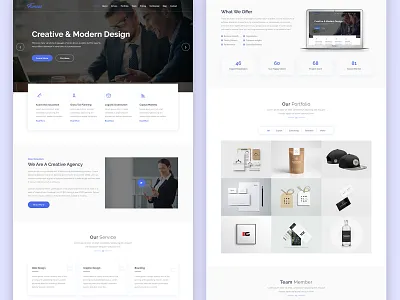 Famous – Digital Corporate Business HTML5 Template bootstrap bootstrap template bootstrap theme branding business clean corporate creative creative design css3 html template minimal responsive design technology
