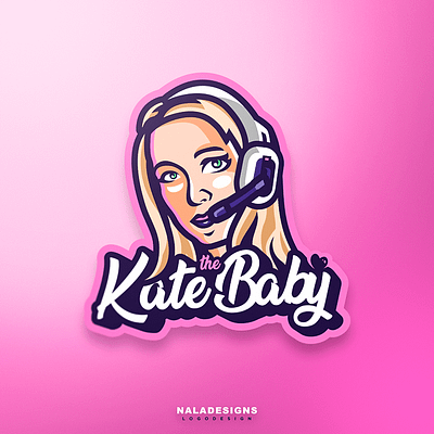 The Kate Baby Mascot branding design esports gaming icon identity illustration letter logo mark mascot