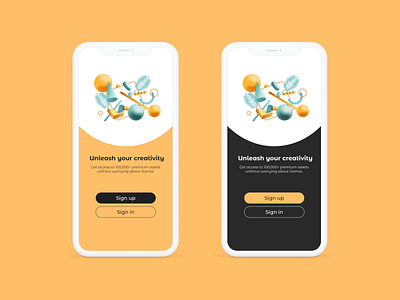 Daily Ui Challenge No.1 dailyui dailyuichallenge design dribble shot illustration minimal sign up signup ui ui design uidesign uiux ux vector