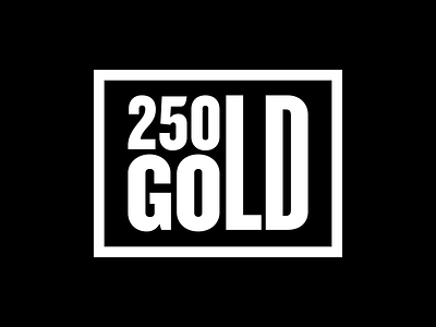 250 Gold apartment brand branding design graphic graphic design lettering letters logo newyork type typography