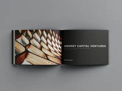 ENERGY CAPITAL VENTURES Rebrand "Travel Journal" book branding clean creative direction design graphic design guidelines logo photography