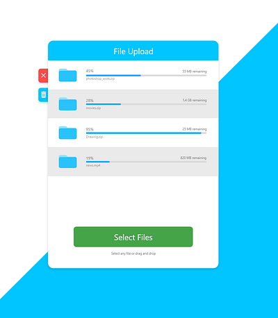 Day-31-FileUpload-DailyUI app design graphic design illustration illustrator minimal ui ux web website