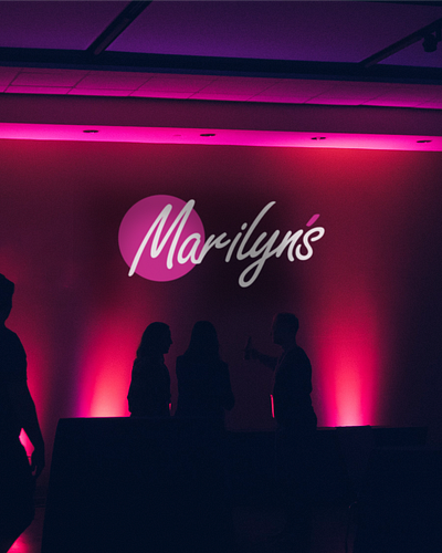 Marilyn's Night Club Branding brand design brand identity design brand strategy branding design logo logodesign logodesigner night club nightclub nightclub flyer nightclub logo