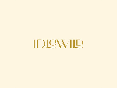 Idlewild Logotype art direction brandidentity branding collateral creative direction design home identity logo logotype stationery typography