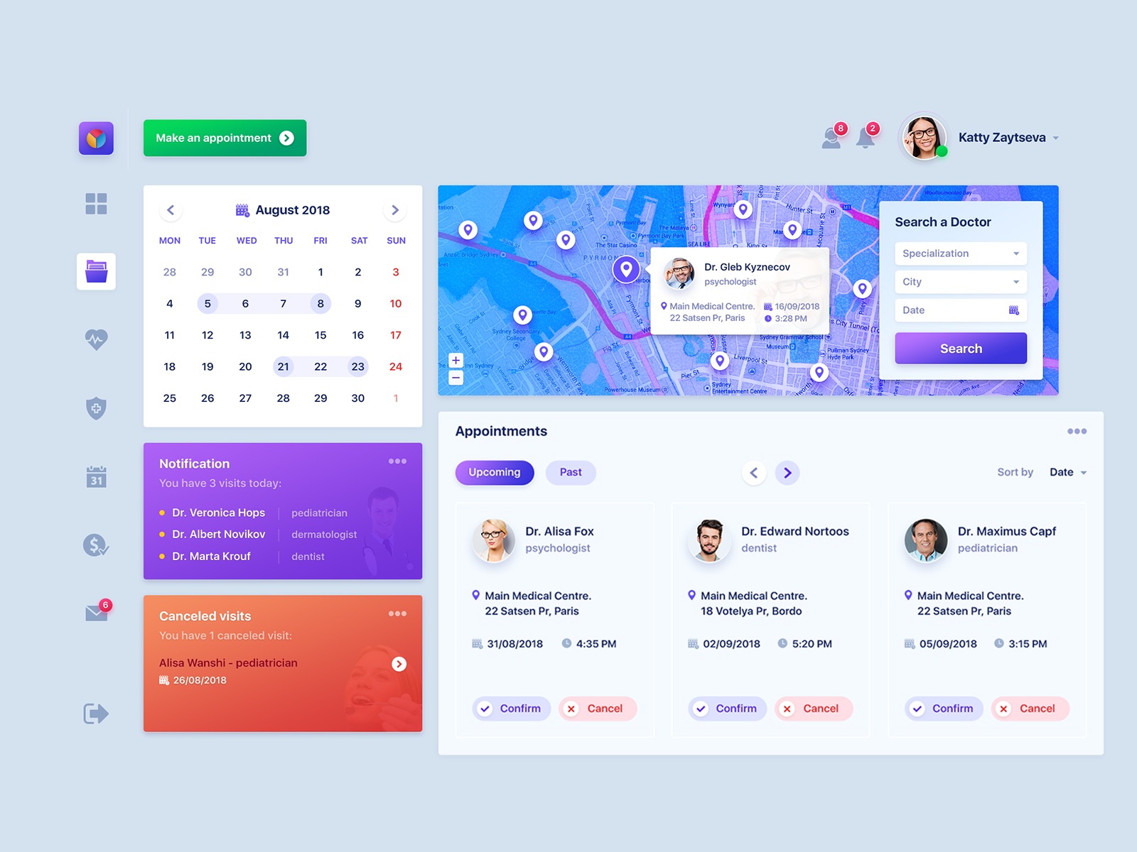 Dashboard | UI-UX by Can Soyaroglu on Dribbble