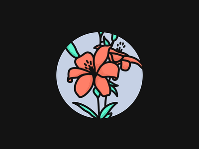 Simple Flowers bold flowers procreate simple