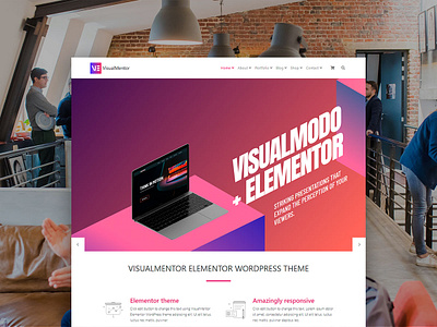 VisualMentor - Elementor WordPress Theme design drag and drop elegant elementor elementor templates elements page builder plugins responsive site builder slider template theme visualmentor web deisgn web design web developer web development website design wordpress