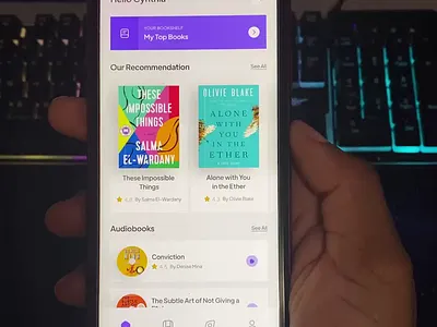 Book App 3d aftereffects appdesign design figma mobiledesign productdesign uiuxdesign ux