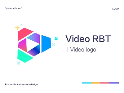 Video LOGO illustration logo video