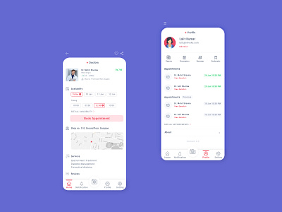 Doctor app adobe adobe photoshop adobe xd adobexd app appointment appointment booking branding dashboard design design doctor doctor app doctor appointment mobile ui ui ux