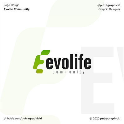 Evolife - Logo & Branding exploration branding community evoliffe exploration green logo logo design logo design branding nature nature art