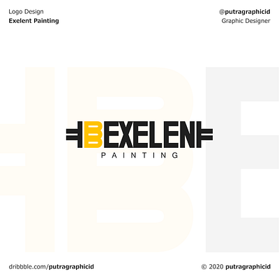 Exelent - Logo & Branding exploration branding branding design logo logo design logo design branding painting