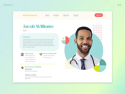 Daily UI Challenge #006 | User Profile dailyui dailyui006 dailyuichallenge sketch ui uidesign