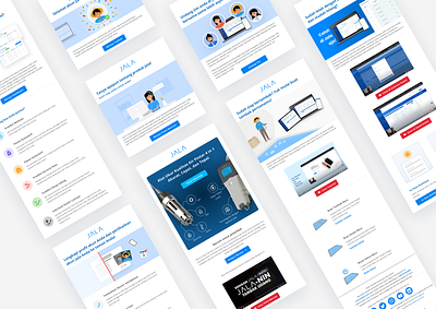 Jala Onboarding Email blue design email email design illustration ui ux vector web