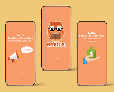 App Barita app app design design illustration illustrator ui ui design uidesign ux vector