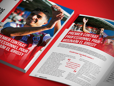 AC Ajaccio Edition ac ajaccio book edition editorial football ligue 1 ligue 2 sport sports branding