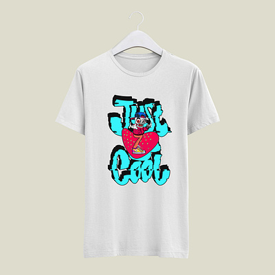 T-Shirt t shirt 摇滚 涂鸦 物料 短袖 草莓 设计 音乐节