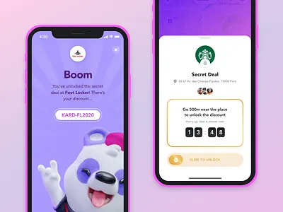 Kard iOS app application bank design ios product teen ui ux
