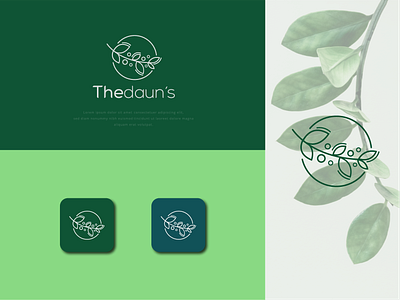 The Daun (Leaf) adobeillustator alam branding daun design green icon illustration leaf logo logodesigns modern logo natural logo nature nature art nature logo organic plants simple tree zenartdesign