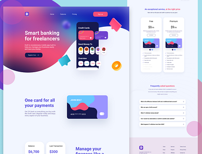 ONLINE BANKING UI/UX design typography ui ux web