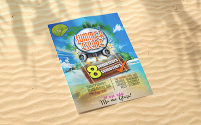 BEACH PARTY FLYER DESIGN abycreative25 design flyer design mockup psd print design printing