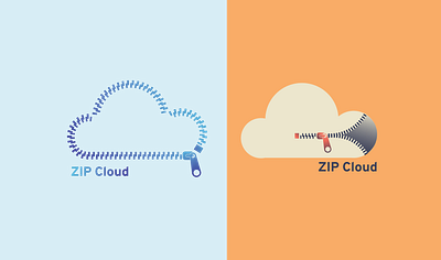 Cloud Computing Logo branding design flat logo minimal