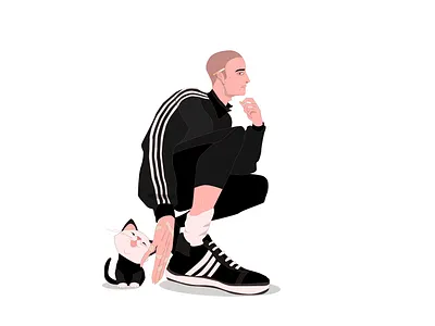 Strong and gentle buisness design flatdesign icon illustration illustrator typography vector vectorart web