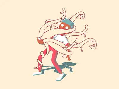 Monsters are REAL! art color design digital illustration graphic design illustration illustrator minimal vector