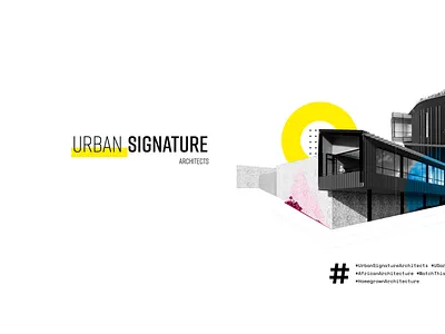 Urban Signature Architects Branding brand identity branding design logo look and feel typography