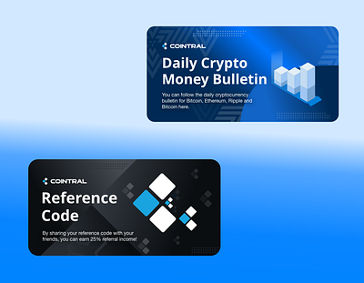 Crypto Currency Banner Card Design banner banner ad banner ads banner design banners design design art