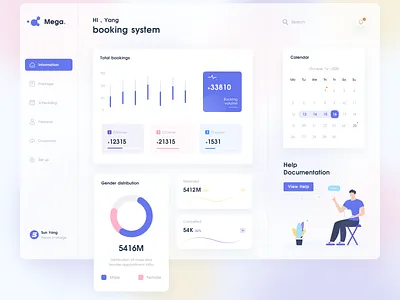 Nucleic acid detection booking platform ui 图标 插图 设计